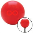 thumbnail image 1 of Red Infinity Red Shift Knob with M16 x 1.5 Insert Shifter Auto Manual Custom Brody, 1 of 1