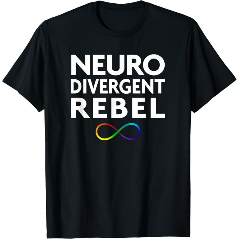 Red Instead Autism Shirt Neurodivergent Rebel T-Shirt Red Instead Autism Shirt Neurodivergent Rebel T-Shirt