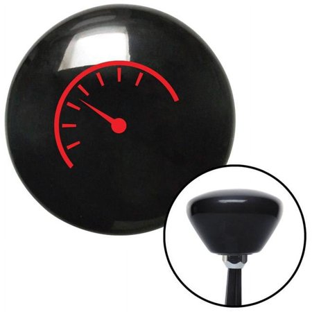 Red Instrument Gauge Black Retro Shift Knob with M16 x 1.5 Insert Shifter Auto Brody