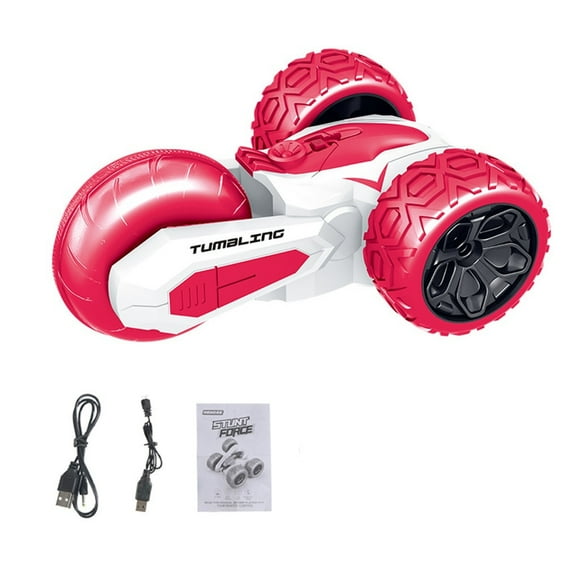 Red Intelligent Watch Controlled Off Road Car With Front Wheel Differential And Programming Feature For Stunt Performance