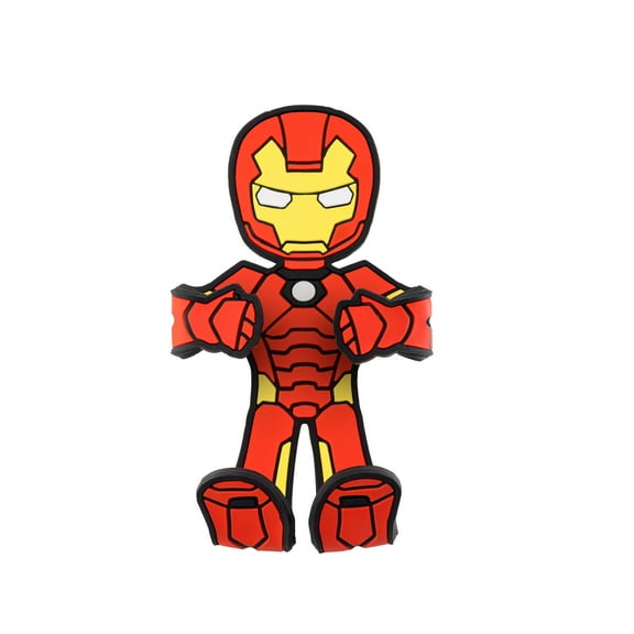 Red Iron Man Hug Buddy Universal Fit Car Mount Phone Holder, Fits Cars and Trucks, Vent Mount