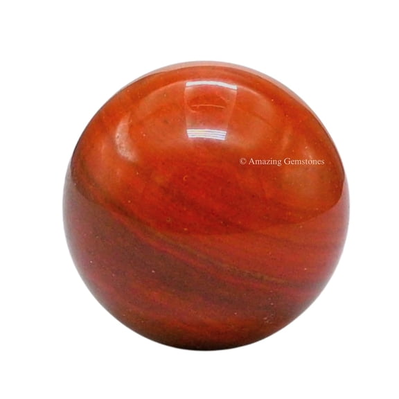 Red Jasper Crystal Ball Sphere 1" Inches