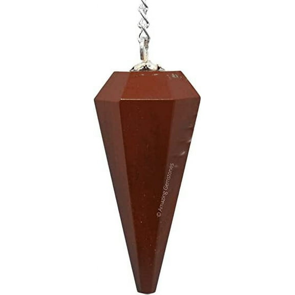 Red Jasper Crystal Pendulum Divination