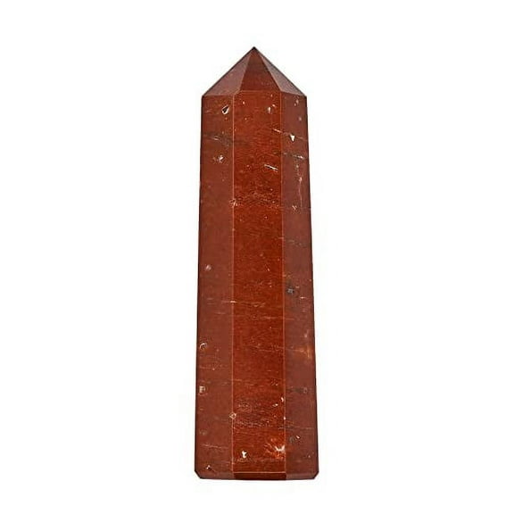 Red Jasper Crystal Tower Obelisk Point (2" to 3" INCH)