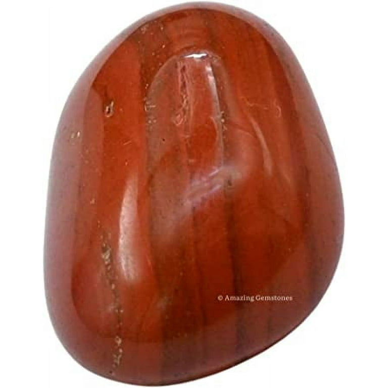 Red Jasper Crystal Tumbled Stones Polished Rocks (1 OZ)