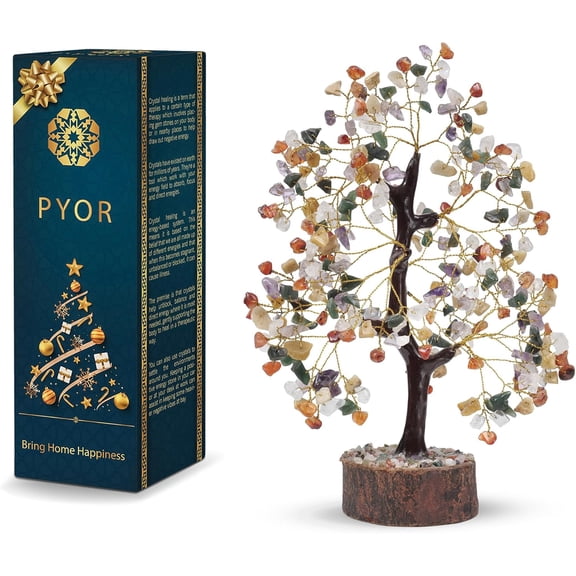 Red Jasper Crystals - Bonsai Tree Sculpture - Crystal Tree of Life - Feng Shui Tree - Crystals and Stones - Unique Home Decor - Meditation Decor - Good Fortune Gifts