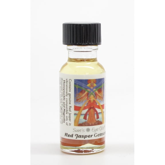 Suns Eye Red Jasper Herbal Fragrance Oil - 1/2 Ounce Bottle