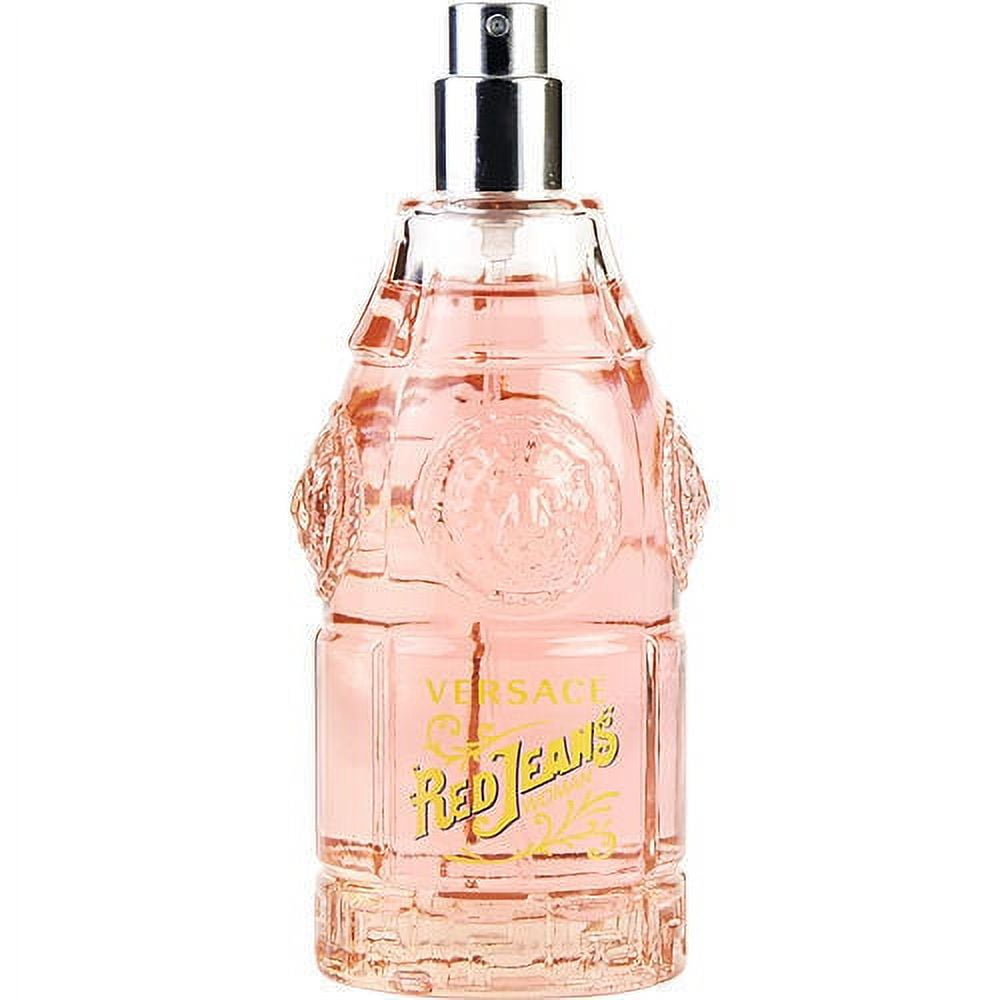 Red Jeans Eau De Toilette Spray (Tester) By Versace - 2.5 oz Red Jeans Eau De Toilette Spray (Tester) By Versace - 2.5 oz
