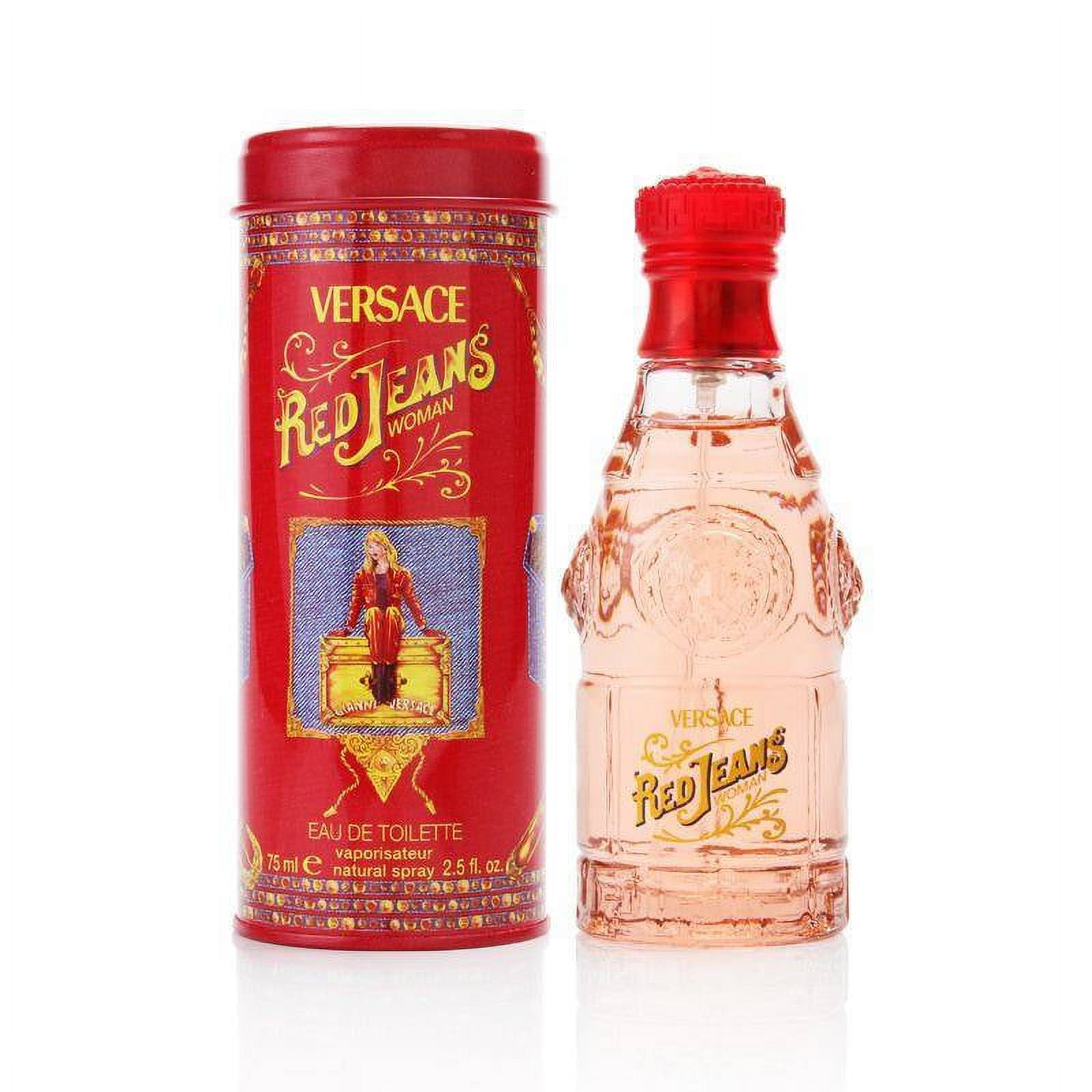 Red Jeans Eau De Toilette Spray By Versace - 2.5 oz Red Jeans Eau De Toilette Spray By Versace - 2.5 oz
