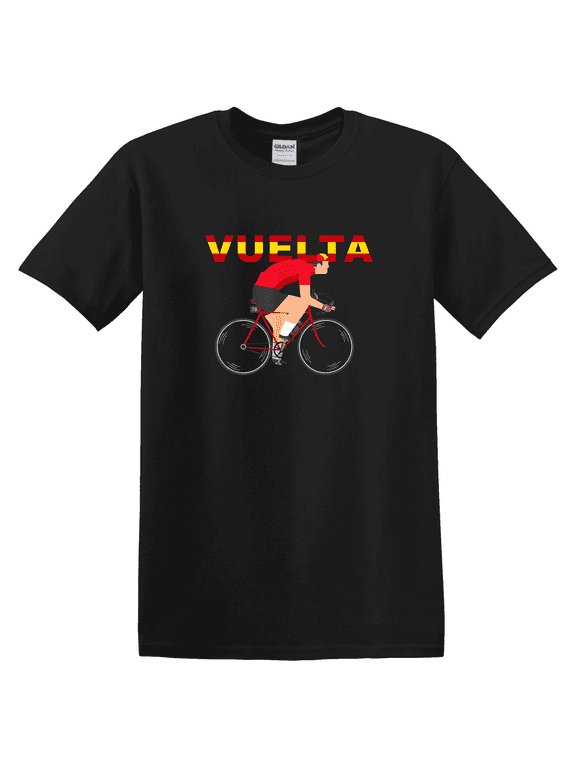Red Jersey Cycling Spain Race Graphic T-Shirt
