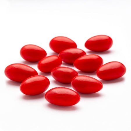 Red Jordan Almonds - 1 Pound (16 Ounces) - Gourmet Candy by CandyKorner