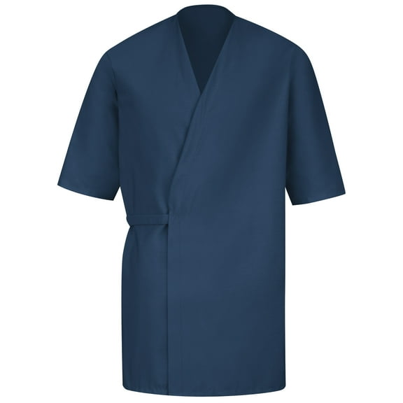 Red Kap Collarless Butcher Wrap