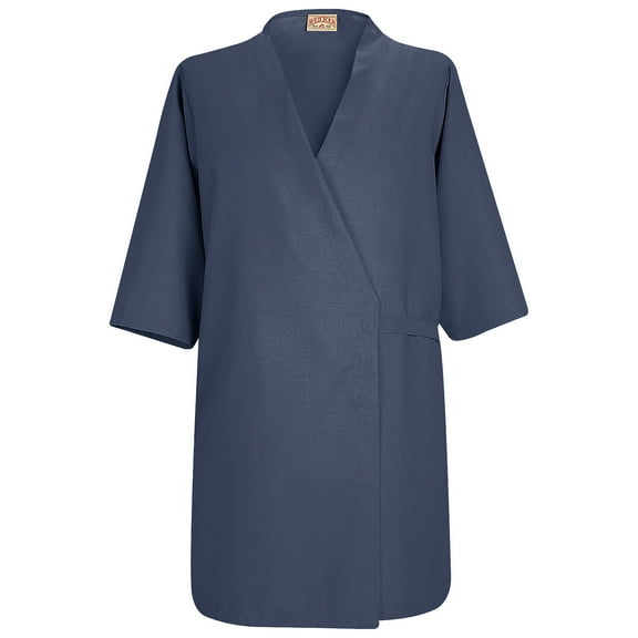 Red Kap Collarless Butcher Wrap