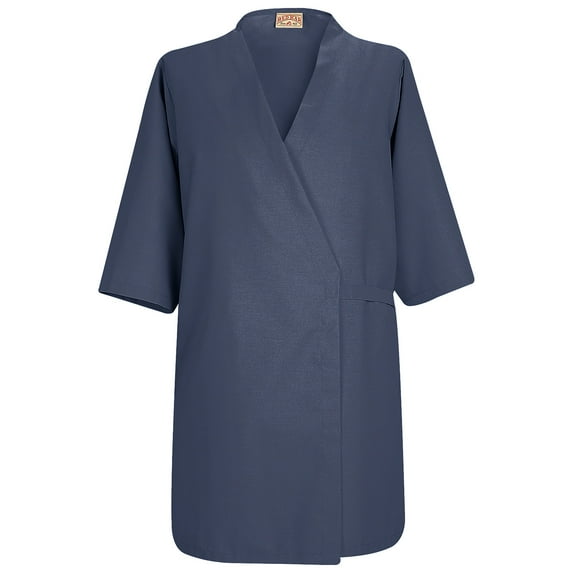Red Kap Collarless Butcher Wrap
