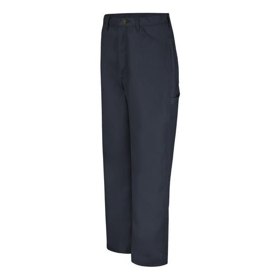 Red Kap Duck Dungaree Pants - Extended Sizes PD30EXT Navy - Unhemmed 46W