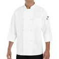 thumbnail image 1 of Red Kap Eight Knot Button Chef Coat with Thermometer Pocket, 1 of 3
