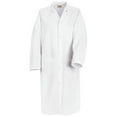 thumbnail image 1 of Red Kap Gripper-Front Spun Polyester Butcher Coat, 1 of 2