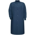 thumbnail image 1 of Red Kap Gripper-Front Spun Polyester Pocketless Butcher Coat with Knit Cuffs, 1 of 3
