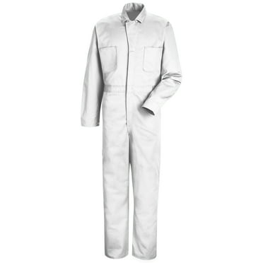Red Kap Men's Button-Front Cotton Coverall