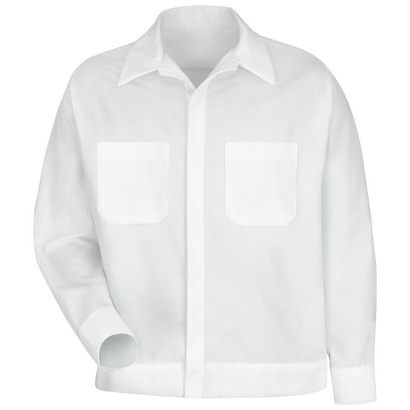 Red Kap Men's Button-Front Shirt Jacket