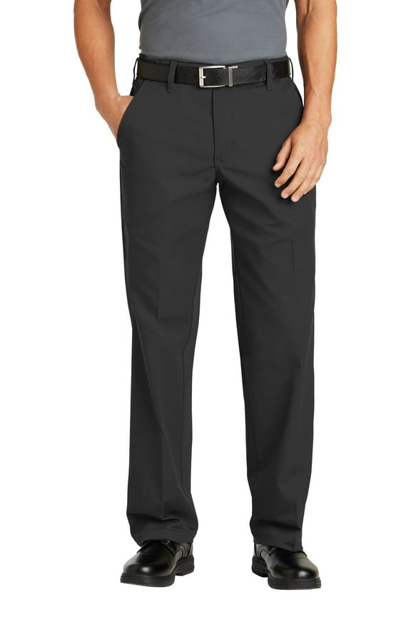 Men's Elastic Insert Work Pant, Charcoal, 36W x 34L