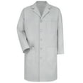 thumbnail image 1 of Red Kap Men's Lab Coat with Button Closure, 1 of 2