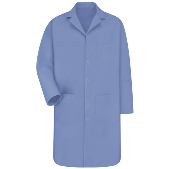 Red Kap Men's Lab Coat with Gripper Closure