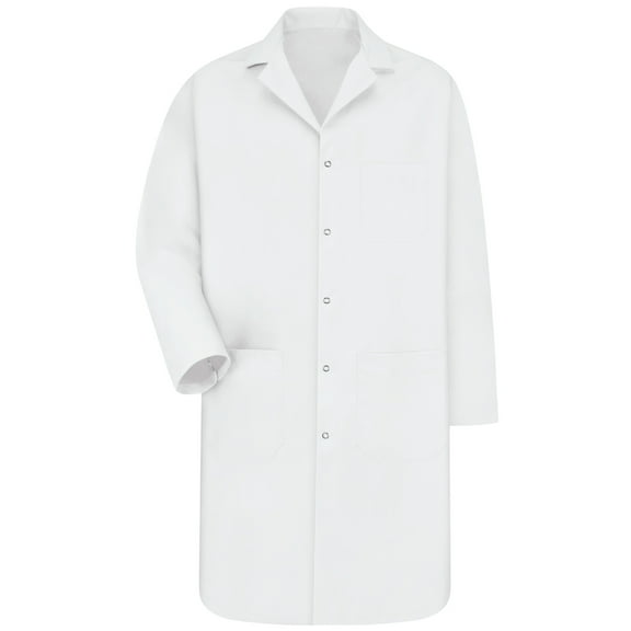 Red Kap Men's Lab Coat with Gripper Closure