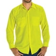 thumbnail image 1 of Red Kap Men's Long Sleeve Enhanced Visibility Ripstop Work Shirt, 1 of 5