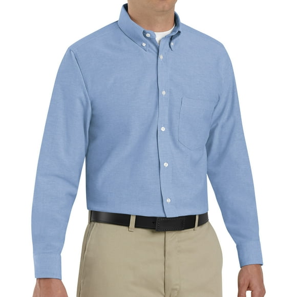 Red Kap Men's Long Sleeve Executive Oxford Dress Shirt