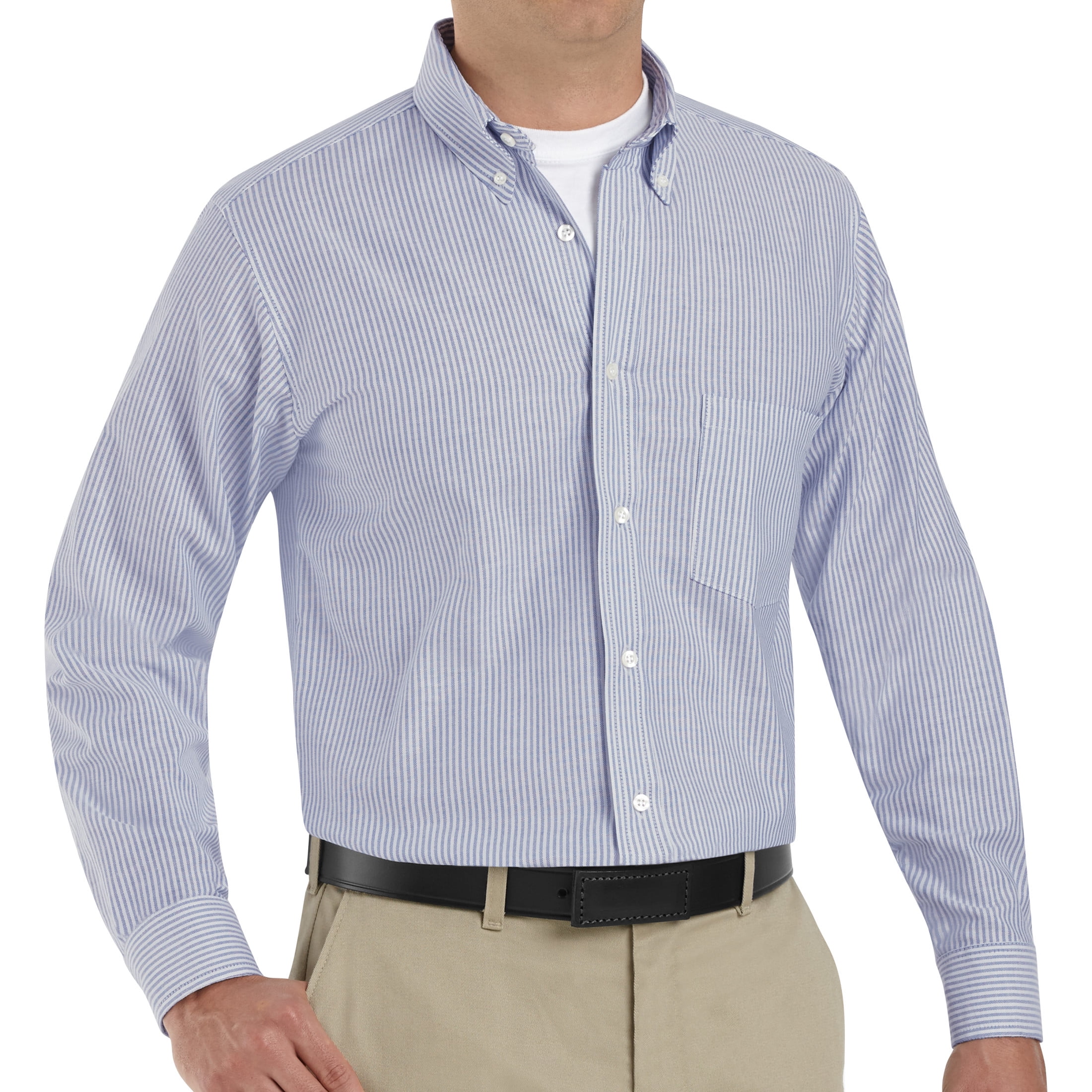 Red Kap Men's Long Sleeve Executive Oxford Dress Shirt