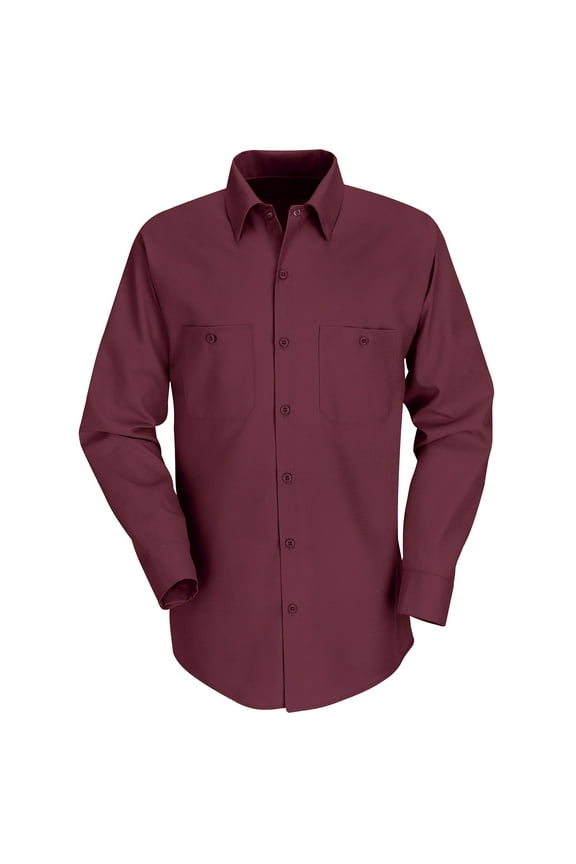 Red Kap® Men's Long Sleeve Industrial Work Shirt