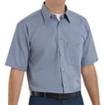 thumbnail image 1 of Red Kap Men's Long Sleeve Mini-Plaid Uniform Shirt, 1 of 5