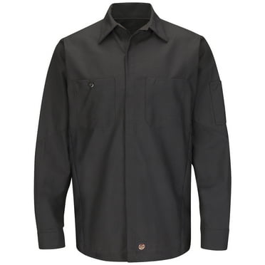 Red Kap® Men's Long Sleeve Solid Crew Shirt