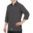 thumbnail image 1 of Red Kap Men's Long Sleeve Solid Ripstop Shirt, 1 of 4