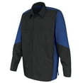 thumbnail image 1 of Red Kap Men's Long Sleeve Two-Tone Crew Shirt, 1 of 2