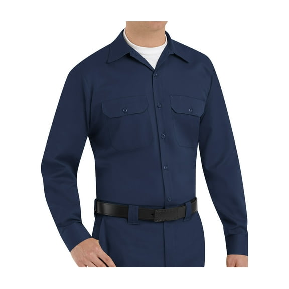 Red Kap Men's Long Sleeve Utility Uniform Shirt