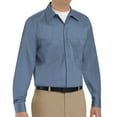 thumbnail image 1 of Red Kap Men's Long Sleeve Wrinkle-Resistant Cotton Work Shirt, 1 of 5