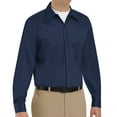 thumbnail image 1 of Red Kap Men's Long Sleeve Wrinkle-Resistant Cotton Work Shirt, 1 of 5