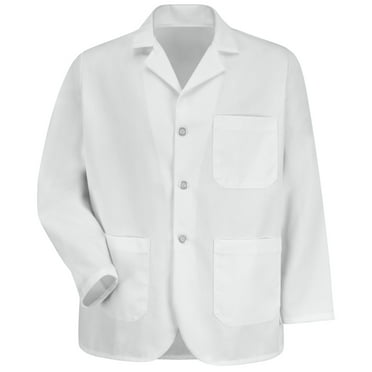 Red Kap Men's Notch Collar Lapel Counter Coat