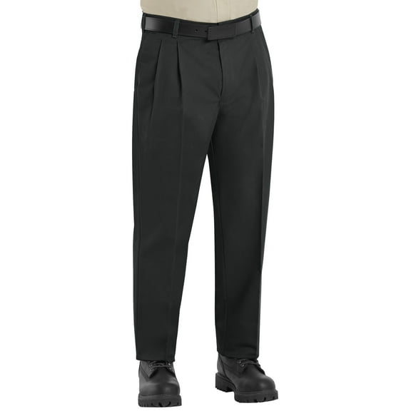 Red Kap Men's Pleated Twill Slacks