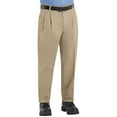 thumbnail image 1 of Red Kap Men's Pleated Twill Slacks, 1 of 4