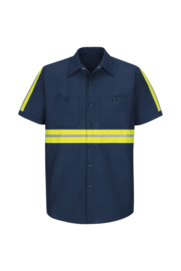 ® Short Sleeve Enhanced Visibility Industrial Work Shirt