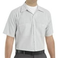 thumbnail image 1 of Red Kap Men's Short Sleeve Industrial Stripe Work Shirt, 1 of 4