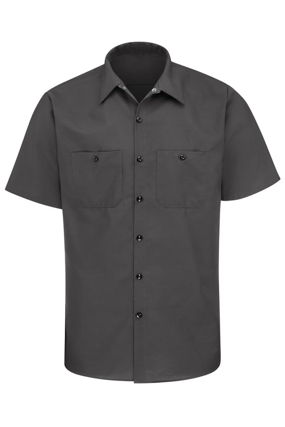 ® Men's Short Sleeve Industrial Work Shirt
