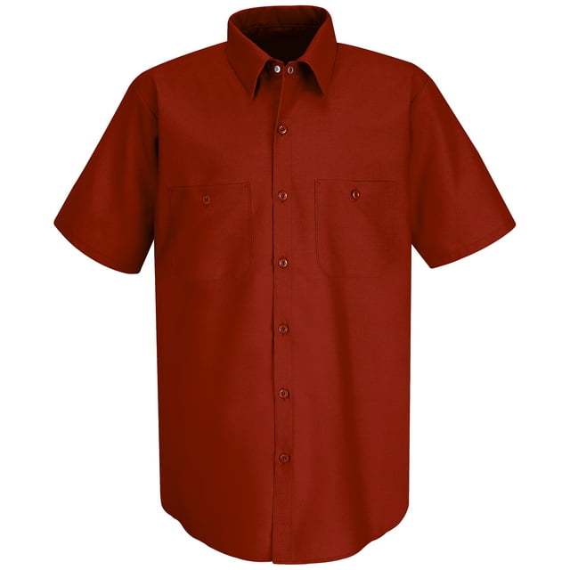 Red Kap® Men's Short Sleeve Industrial Work Shirt