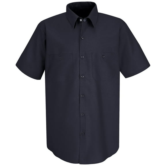Red Kap Men's Short Sleeve Industrial Work Shirt