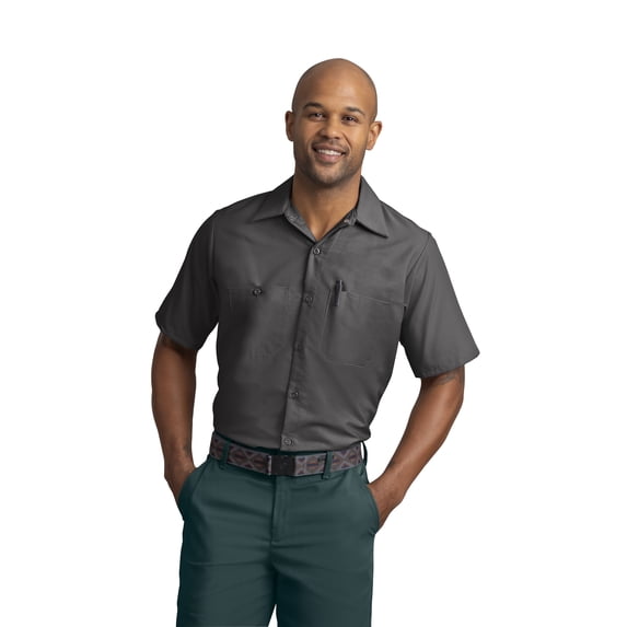 Men's Short Sleeve Industrial Work Shirt