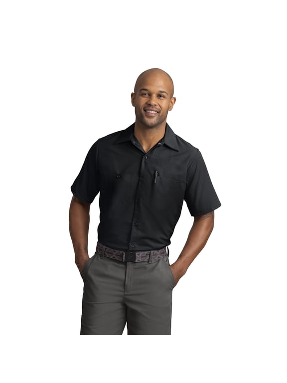 ® Men's Short Sleeve Industrial Work Shirt
