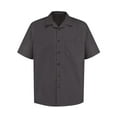 thumbnail image 1 of Red Kap Men's Short Sleeve Microfiber Convertible Collar Shirt, 1 of 2
